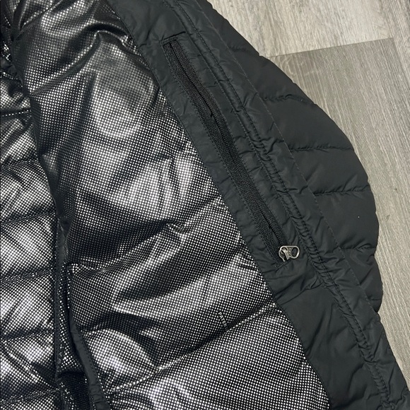 Columbia Omni- Heat Turbodown Quilted Black Hooded Jacket/ size L - Picture 6 of 13